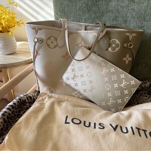 Louis Vuitton Neverfull MM Sunset Kaki